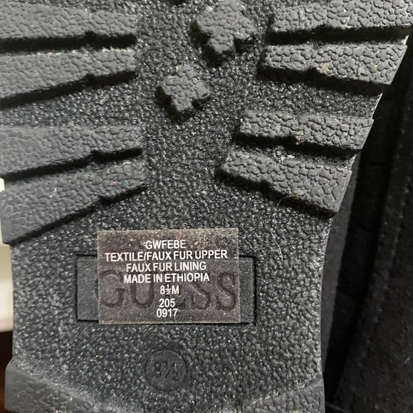 GUESS Faux Fur Boots - Picture 10 of 11